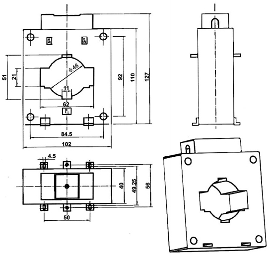 Рис. 3 - трансформатор ТСК-60