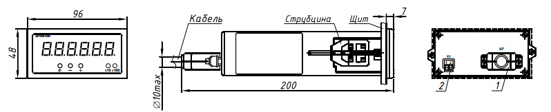 Монтажный чертёж МТМ310И