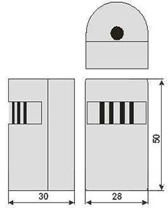 Габаритные размеры ТСМ-307